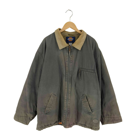 ディッキーズ Dickies 襟コーデュロイ ワークジャケット メンズ import:XL